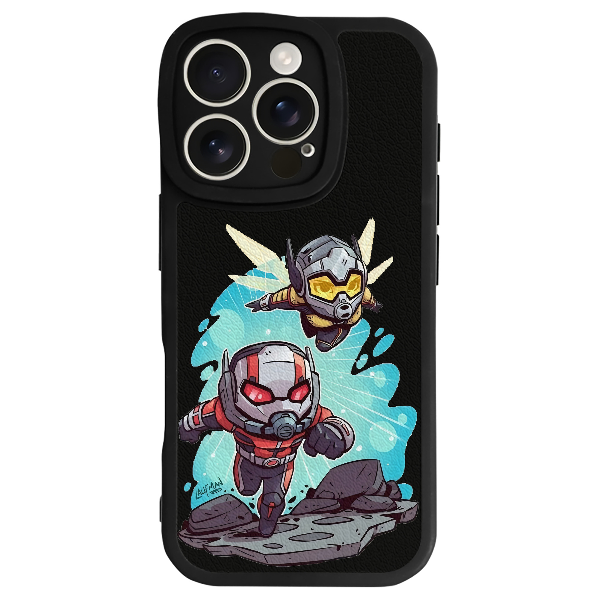 （画像用） アベンジャーズ The Avengers 【iPhone 16シリーズ対応】シリコンスマホケース（レザー調） 材質：シリコン